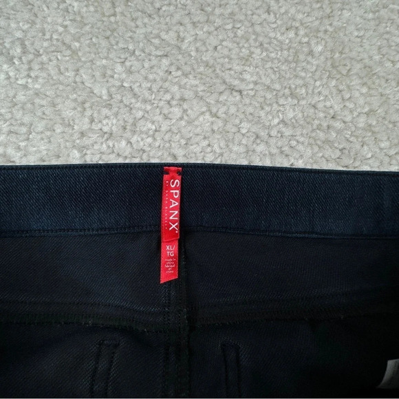 Spanx Jean-ish Ankle Leggings, color Twilight Rinse, size Extra Large XL - Picture 3 of 11